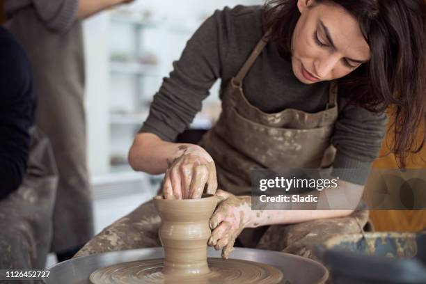 pottery making